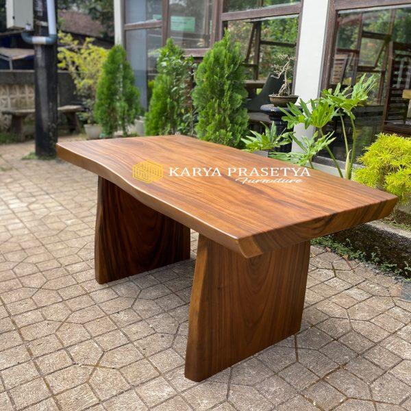 Jual Meja Makan Kayu Trembesi Utuh, Furniture Trembesi